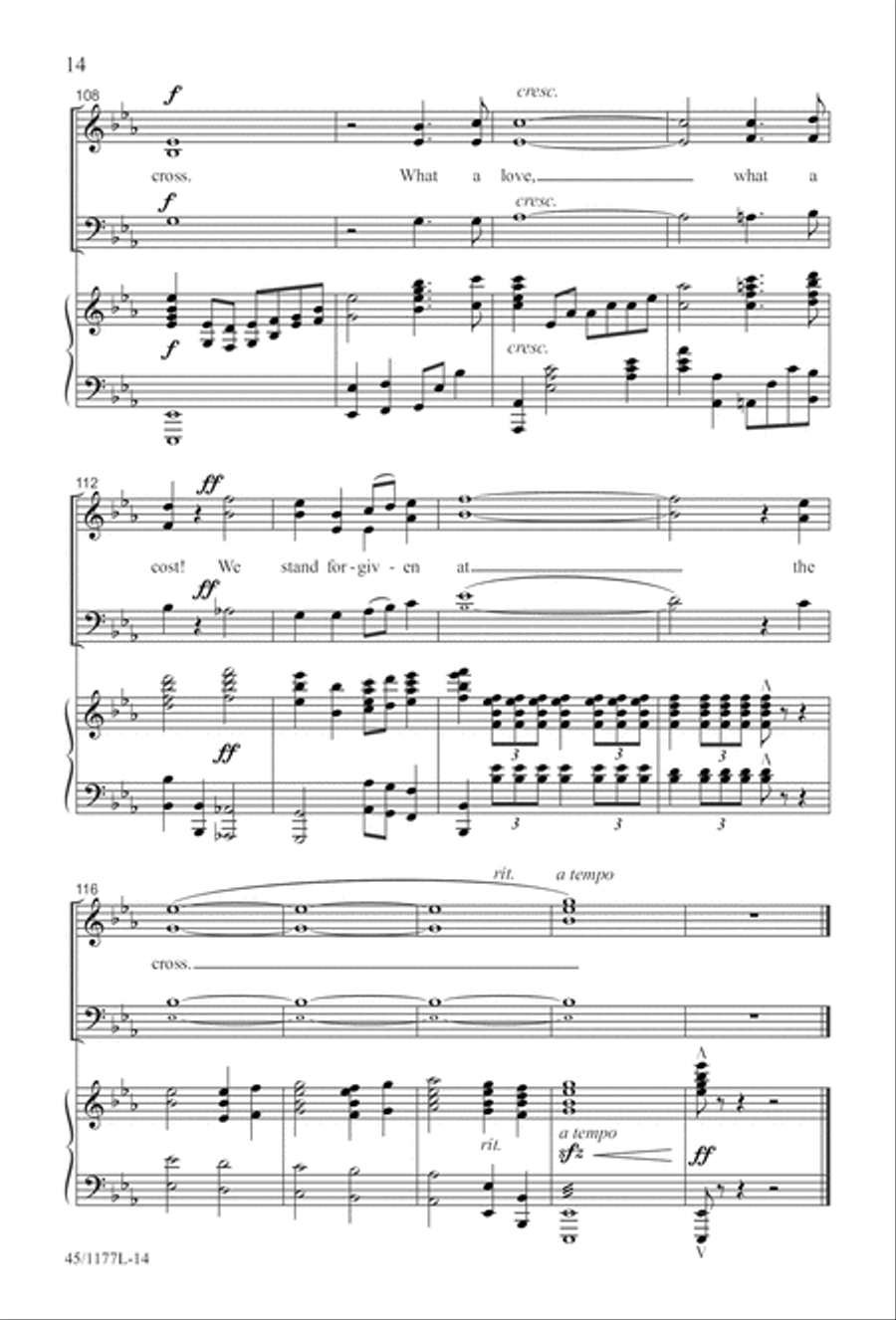 5 Getty Anthems for about 10 Singers 4-Part scores gallery preview page 15
