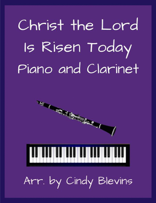 Christ the Lord is Risen Today, for Piano and Clarinet