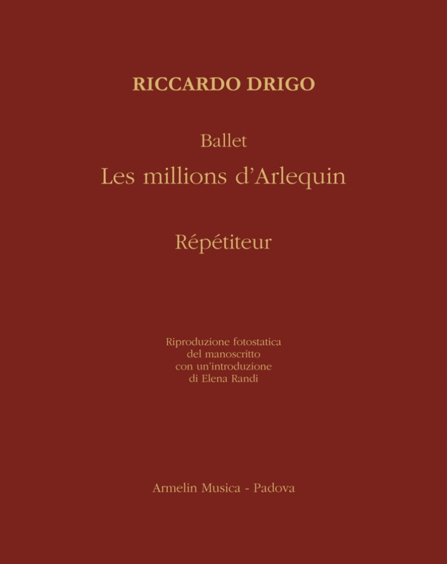 Les Millions d'Arlequin - Repetiteur String Duet scores gallery preview page 1