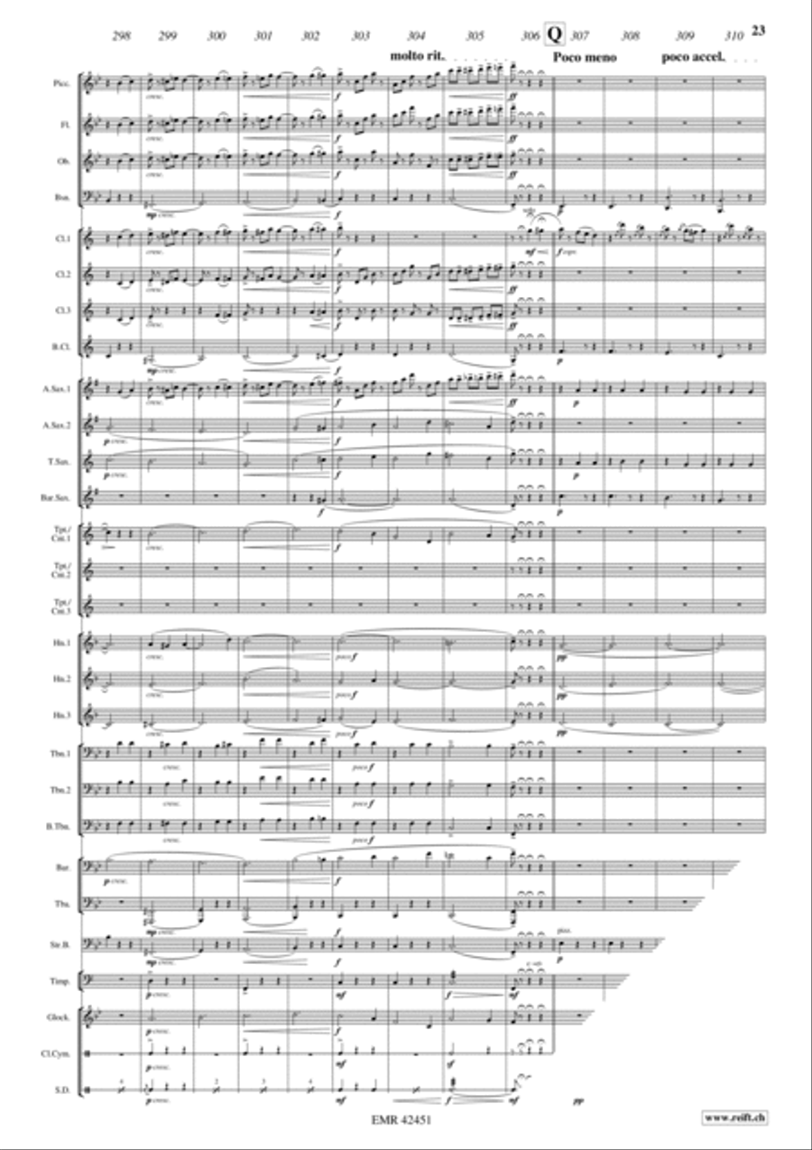 Don Quixote Concert Band scores gallery preview page 13