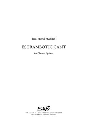 Book cover for Estrambotic Cant
