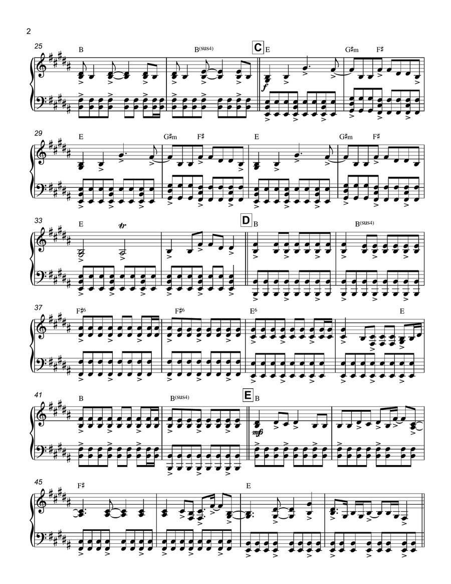 Yellow Voice scores gallery preview page 2