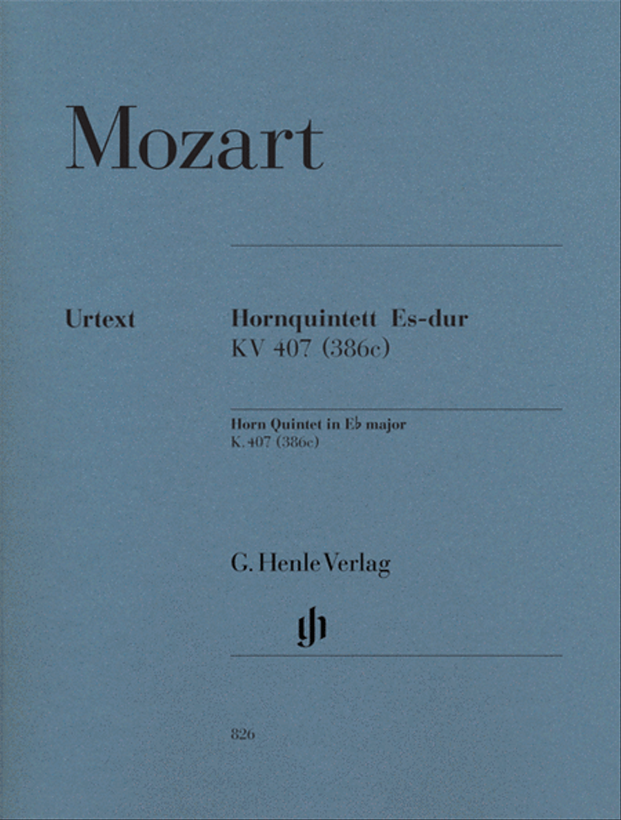Horn Quintet in E-flat Major K. 407 (386c) Brass Quintet scores gallery preview page 1