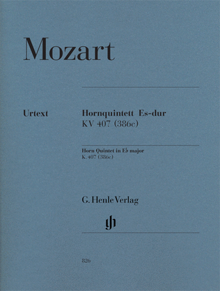 Book cover for Horn Quintet in E-flat Major K. 407 (386c)