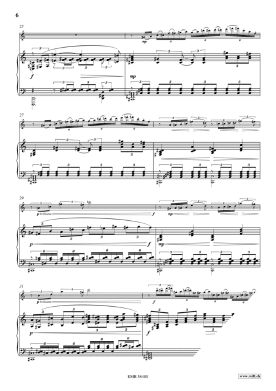 Poeme No. 2 Piccolo scores gallery preview page 7