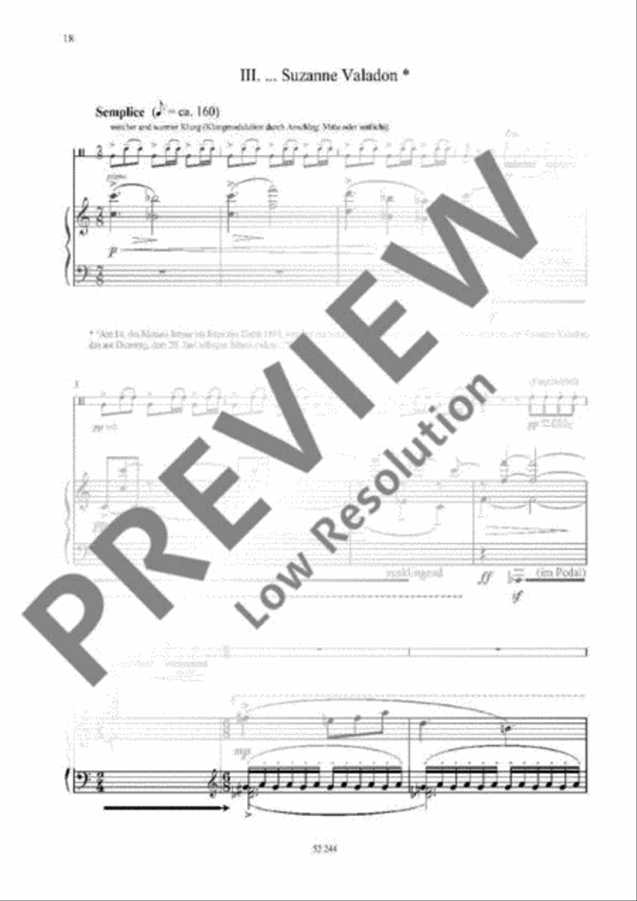 Requiem pour Erik Satie Requiem pour Erik Satie Piano scores gallery preview page 17