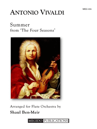 Summer from The Four Seasons for Flute Orchestra