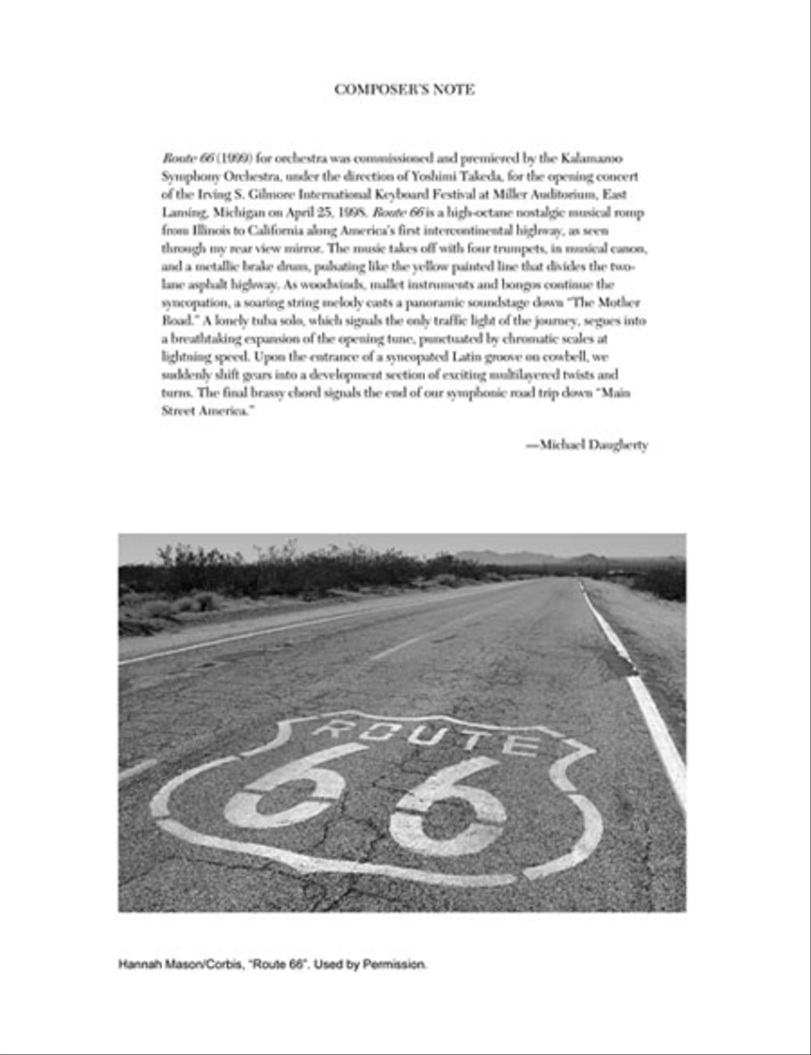 Route 66 Orchestra scores gallery preview page 4