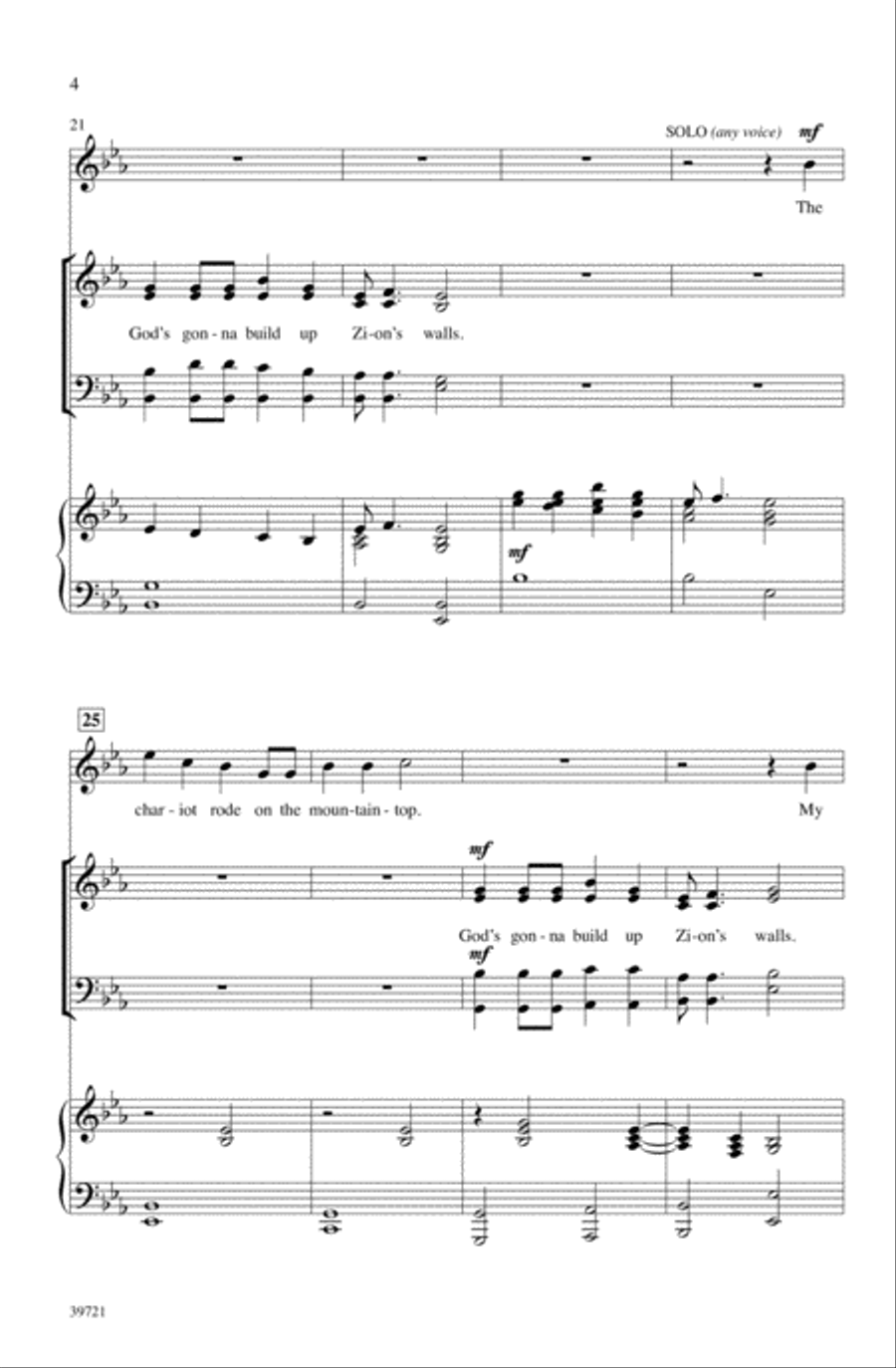 Great Day! Choir scores gallery preview page 3