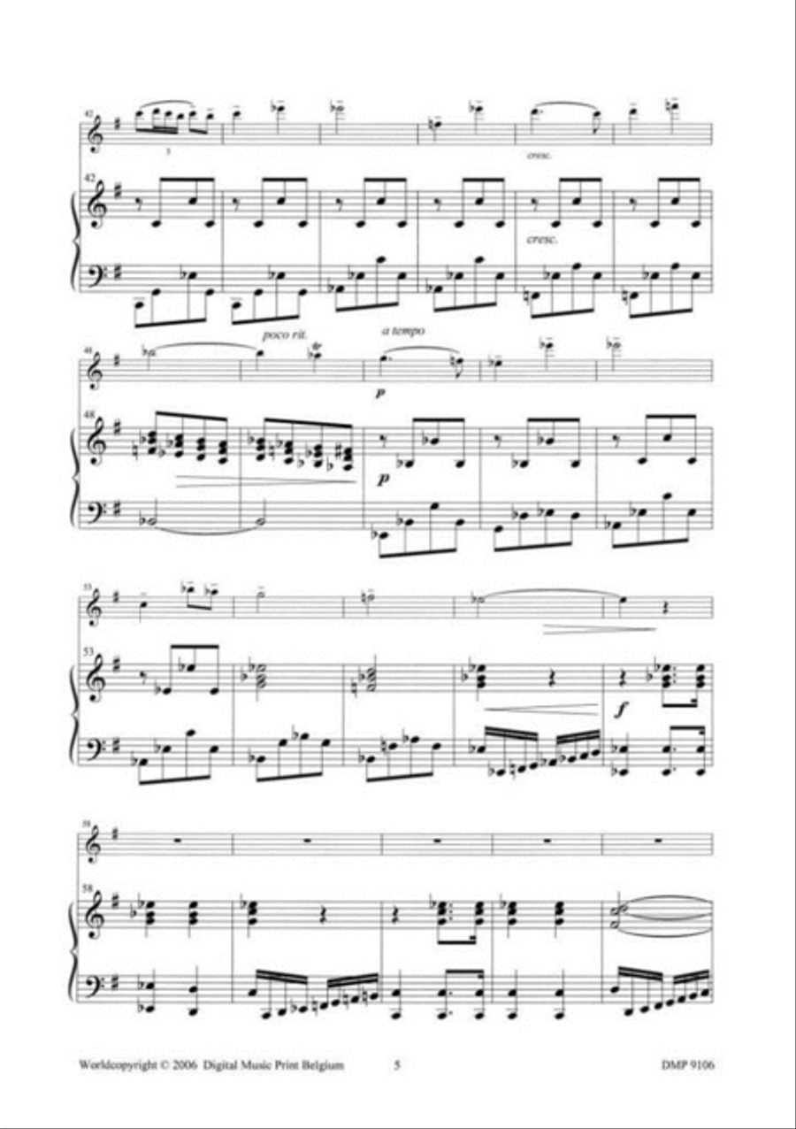 Rondo Flute Solo scores gallery preview page 4