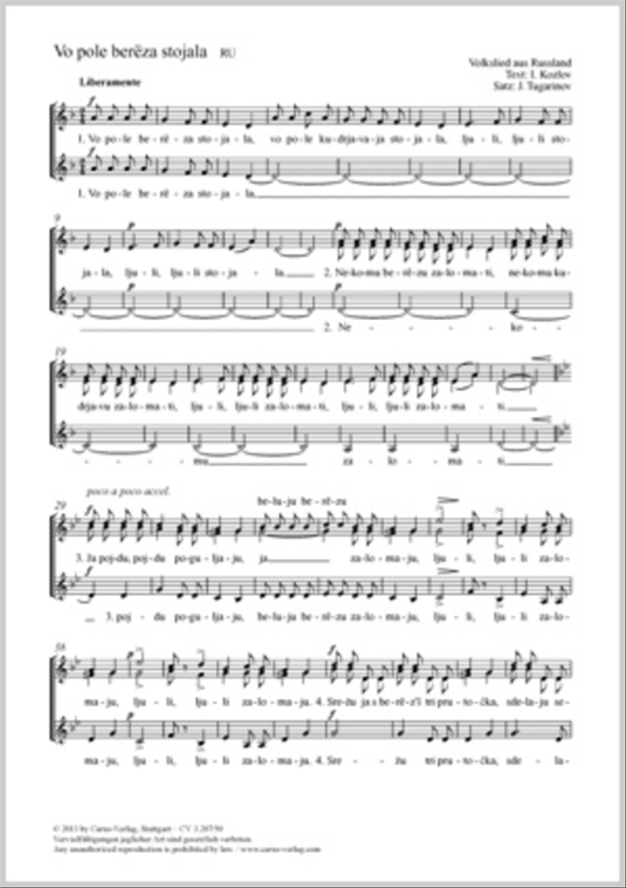 Vo pole bereza stojala SSA scores gallery preview page 1