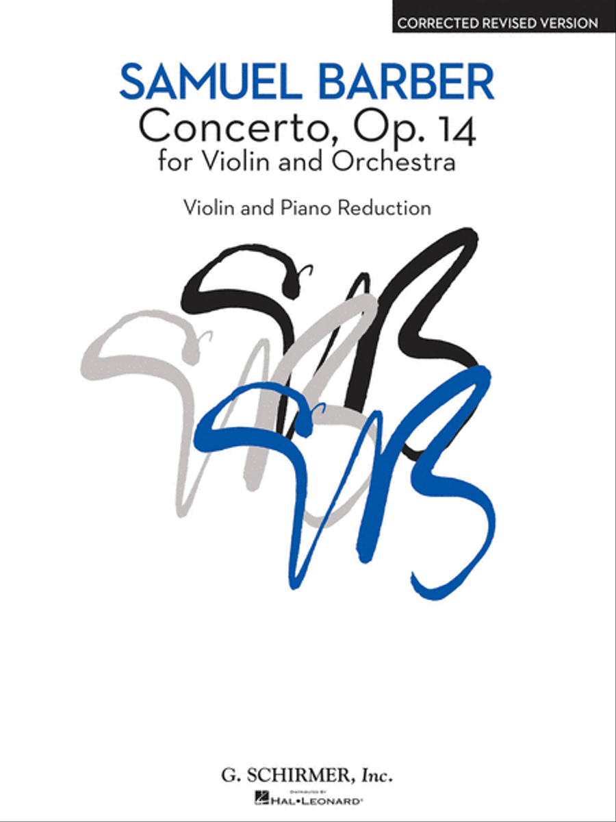 Concerto – Corrected Revised Version Violin Solo scores gallery preview page 1