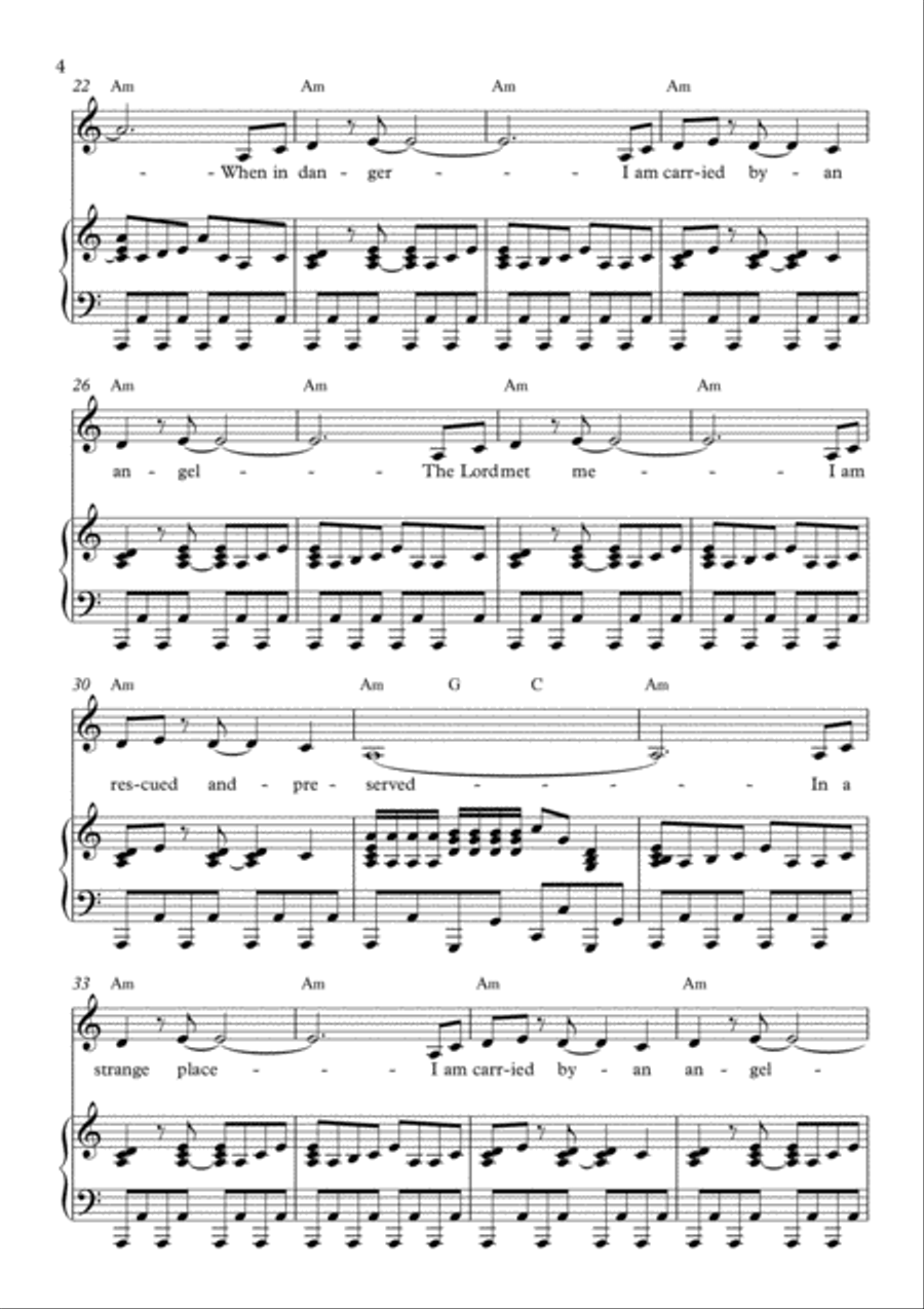 Carried By An Angel Voice scores gallery preview page 4