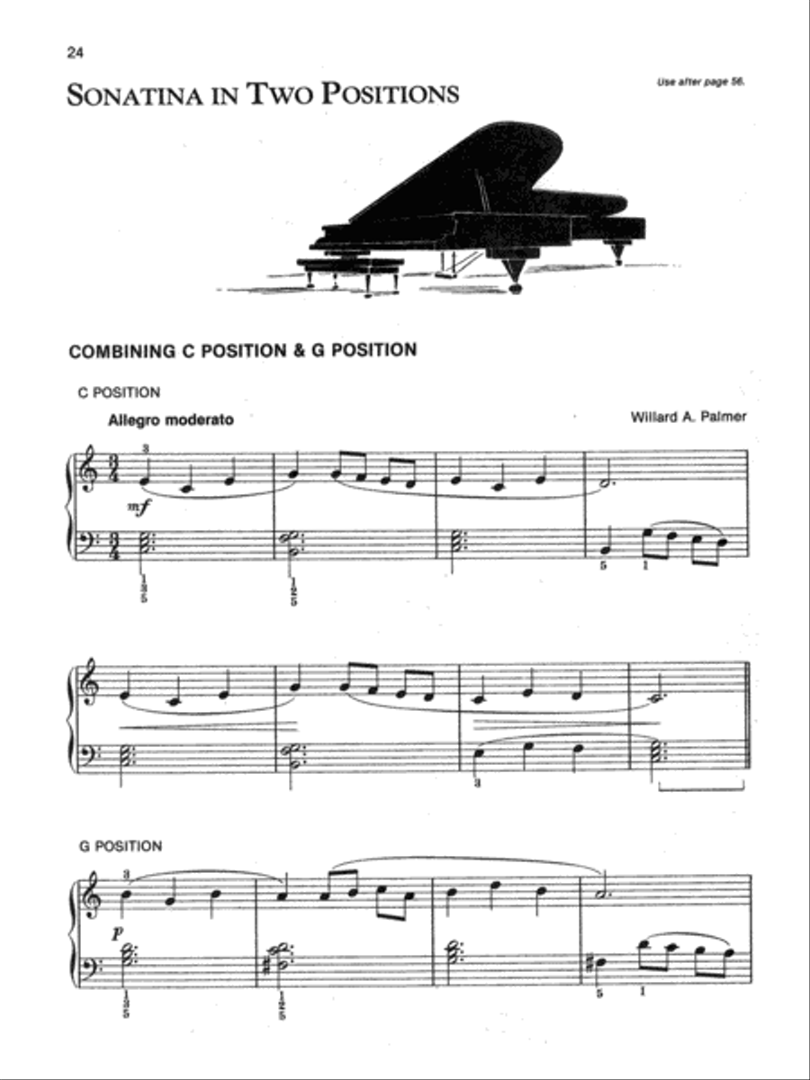 Alfred's Basic Piano Chord Approach Solo Book, Book 1 Piano Method scores gallery preview page 4