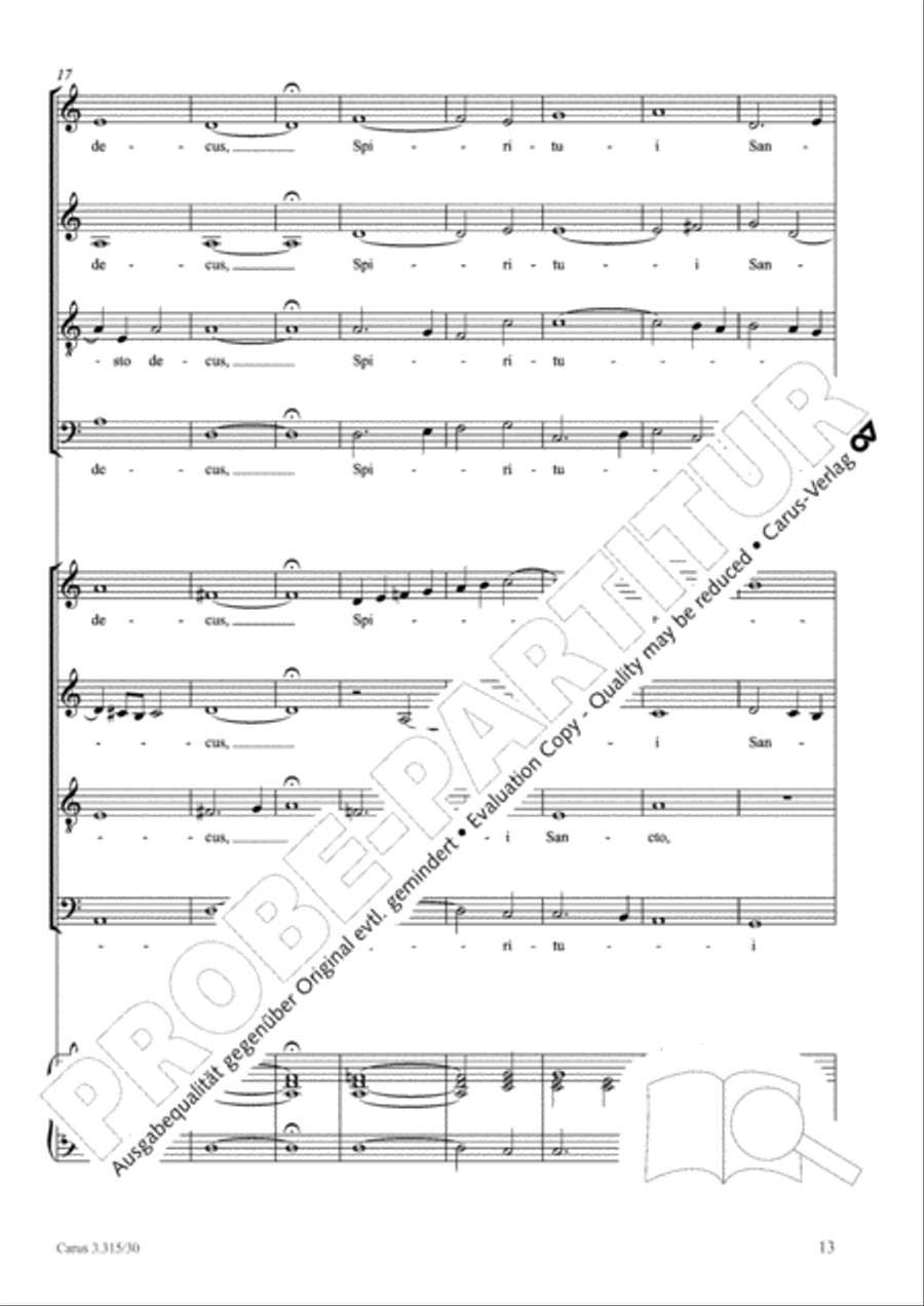 Ave maris stella (Ave maris stella (Ave, Stern der Meere)) 4-Part scores gallery preview page 14