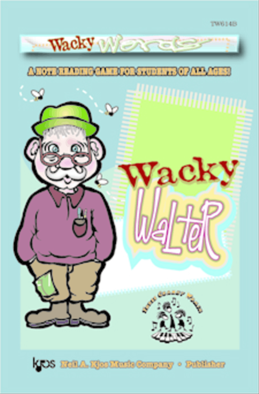 Wacky Words starring Walter (Jumbo Size) Piano scores gallery preview page 1