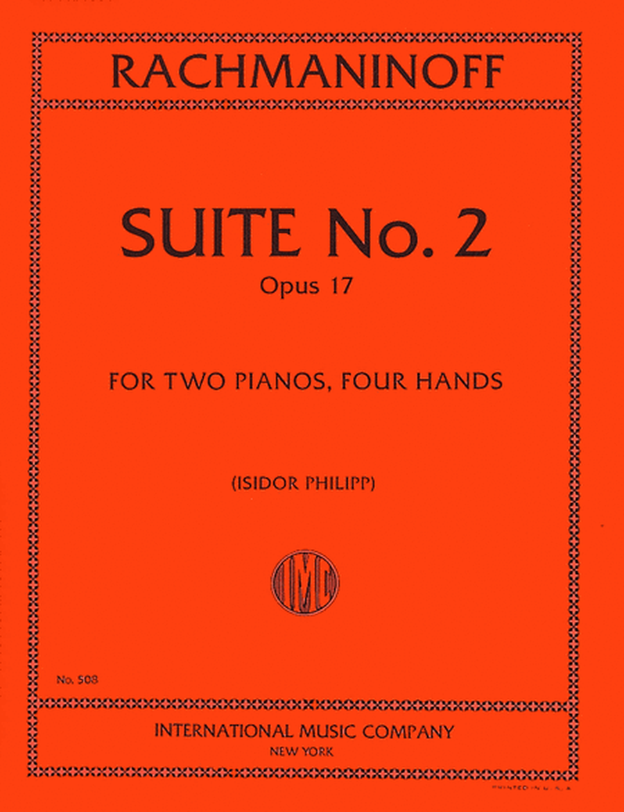 Suite No. 2, Opus 17