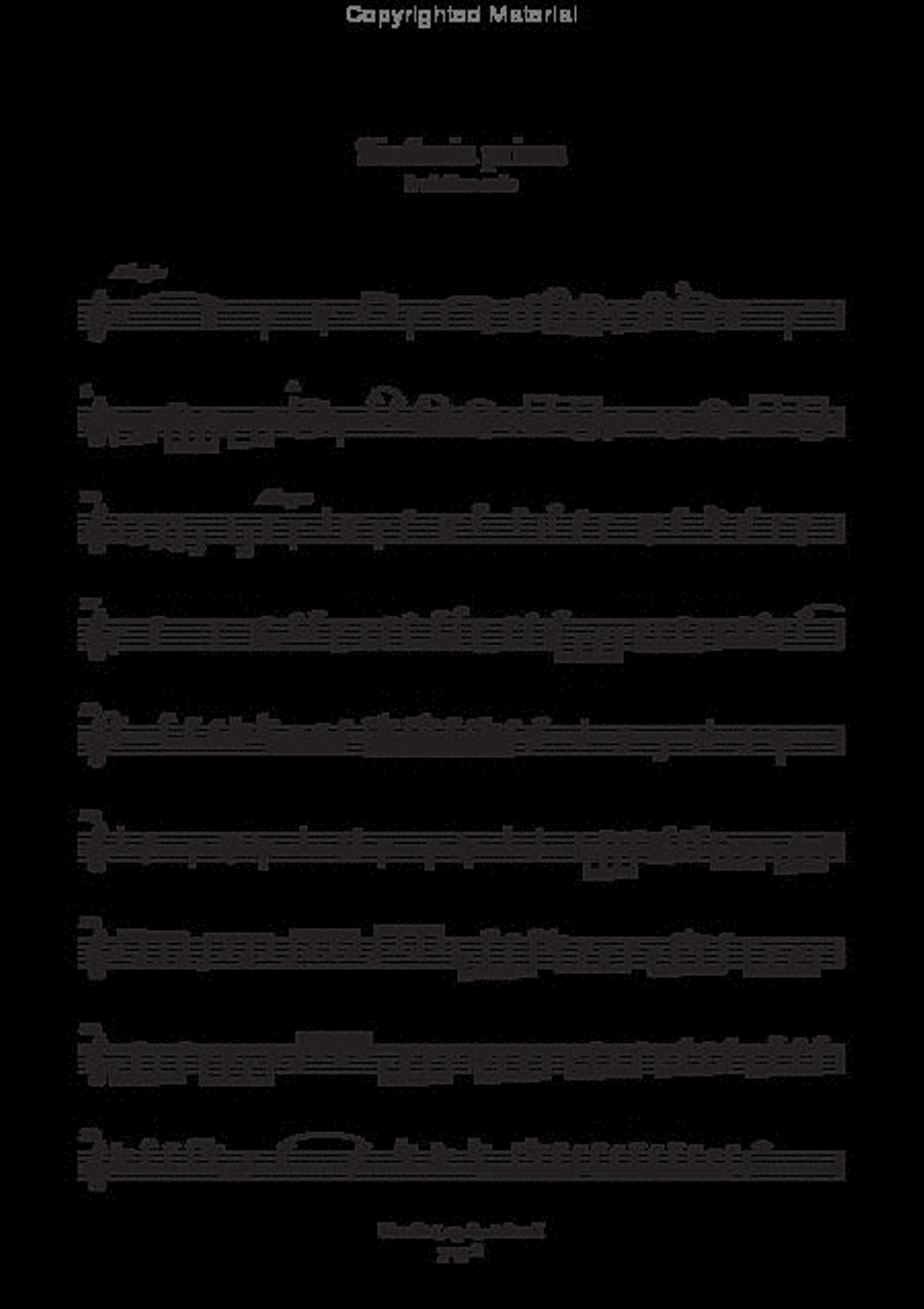 Sinfonici concerti op.9 (Venezia, 1667) Basso Continuo scores gallery preview page 3