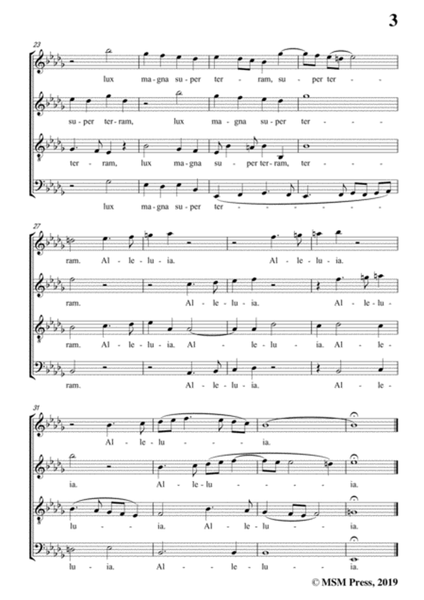 Byrd-Dies sanctificatus,in b flat minor,for A cappella image number null