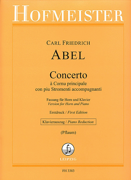 Concerto a Cornu principale con piu Stromenti accompagnanti / KlA