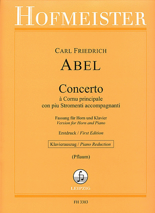 Concerto a Cornu principale con piu Stromenti accompagnanti / KlA