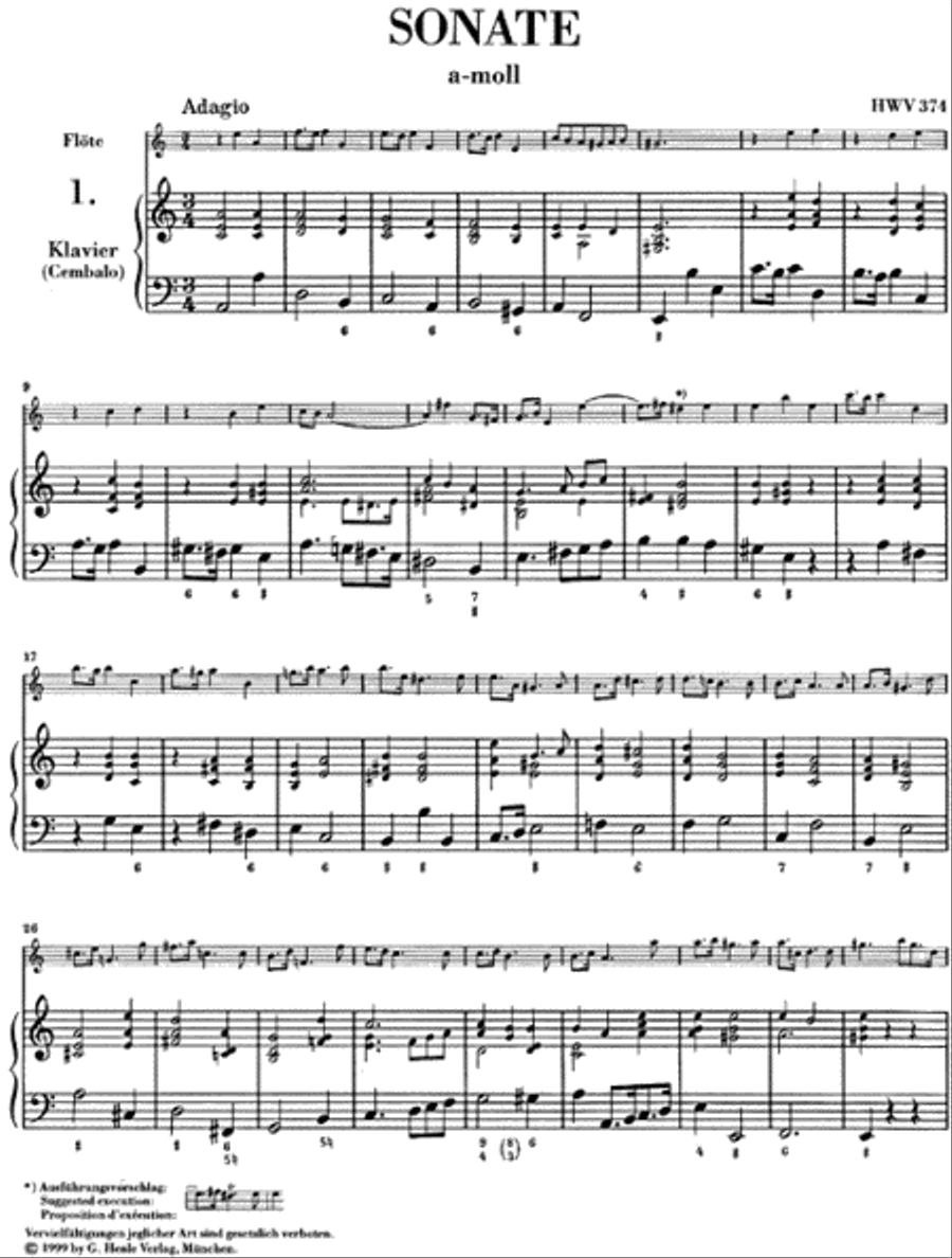 Flute Sonatas – Volume 2 Flute Solo scores gallery preview page 2