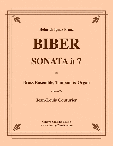 SONATA a 7 for Brass Ensemble, Organ and optional Timpani