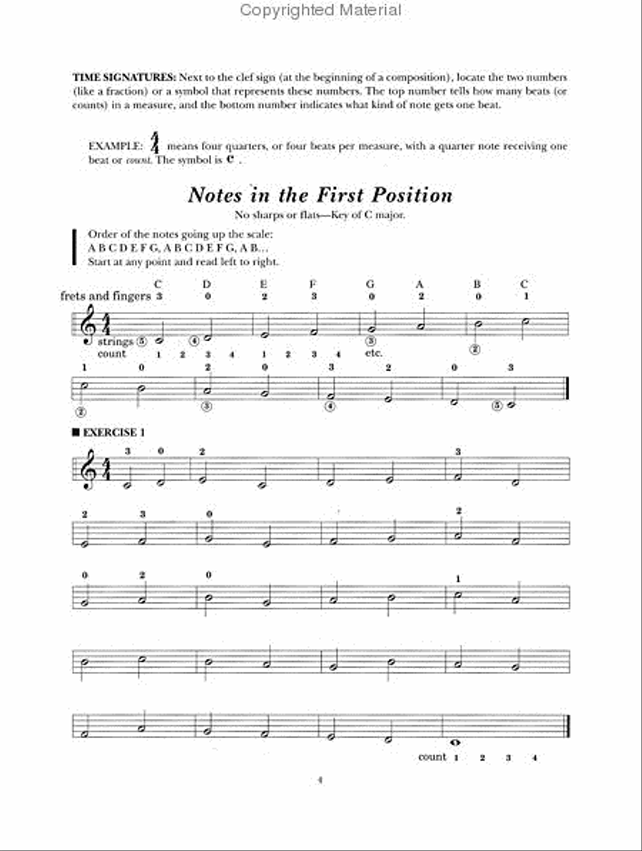 A Modern Method for Guitar – Volume 1 Guitar scores gallery preview page 3
