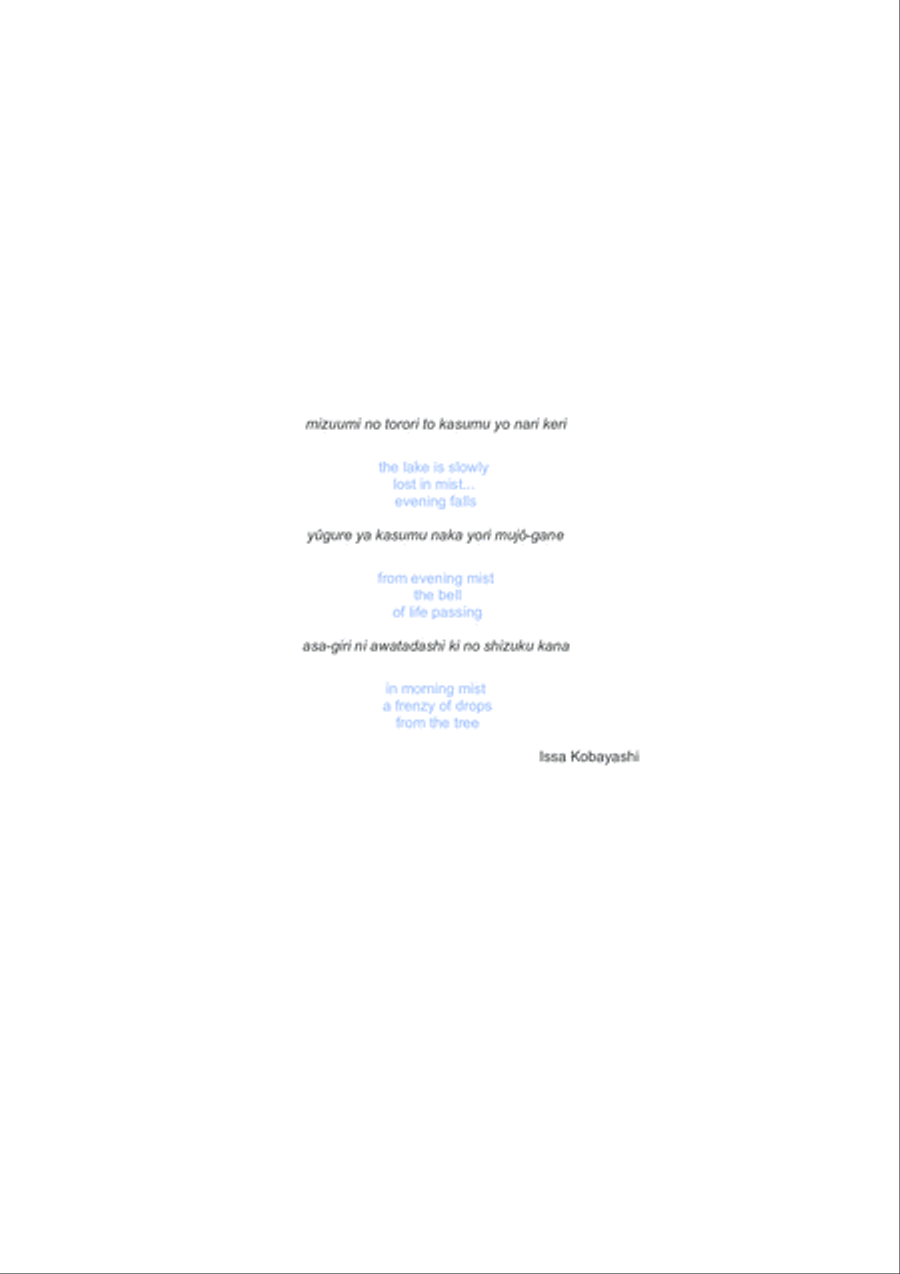 Slowly... In mist Piano Trio scores gallery preview page 3