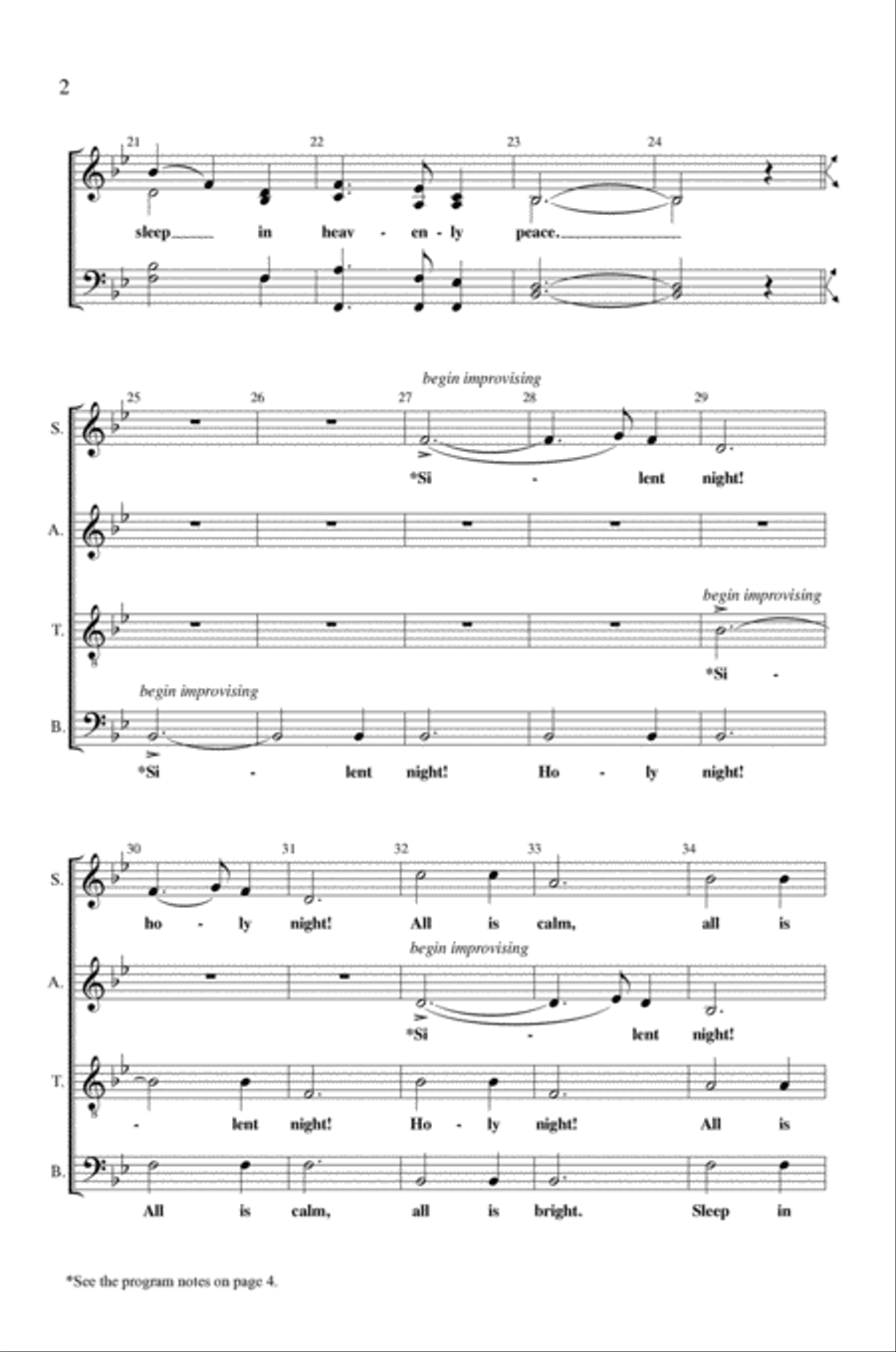 Quieta nox: Mysterium Quieta nox: Mysterium 4-Part scores gallery preview page 2