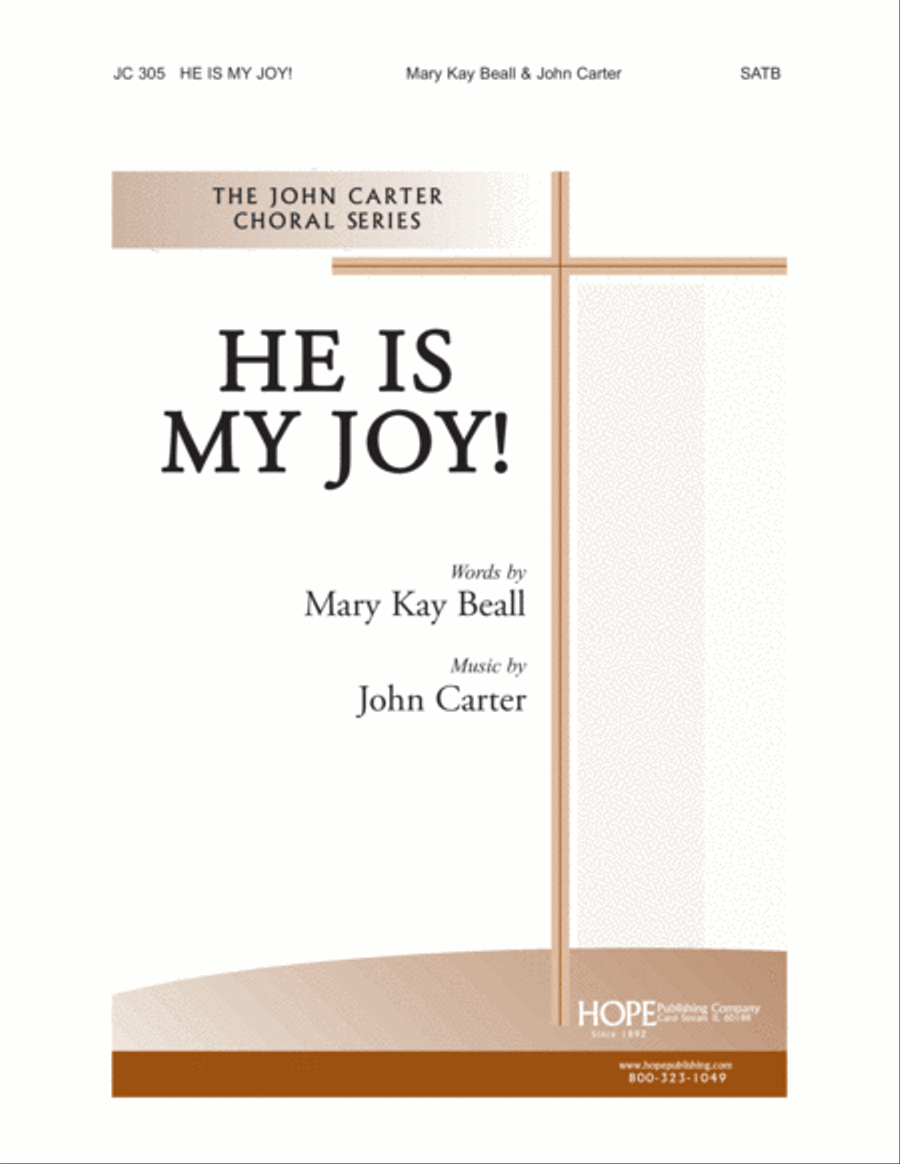He Is My Joy! 4-Part scores gallery preview page 1