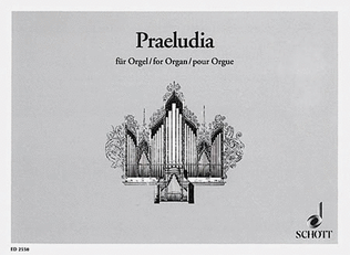 Book cover for Praeludia For Organ