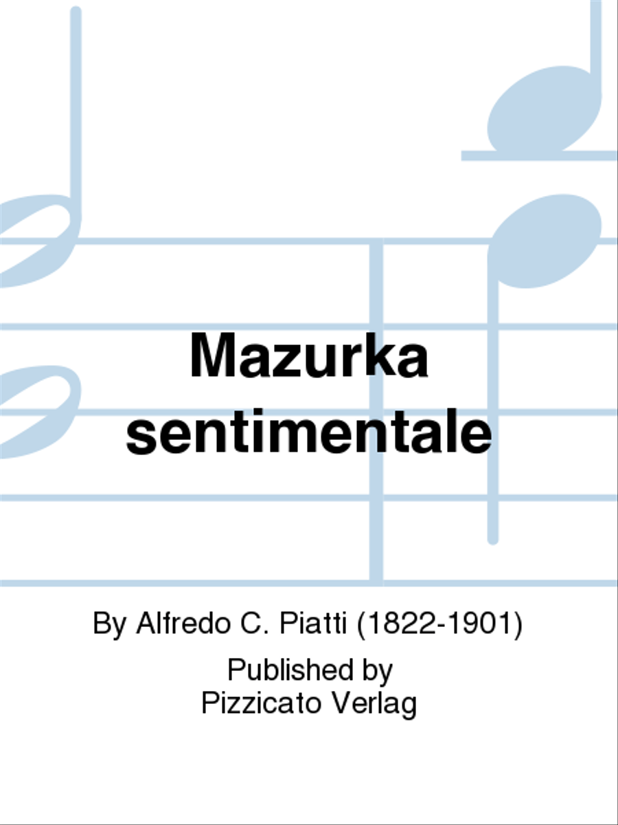 Mazurka sentimentale Mazurka sentimentale School and Community scores gallery preview page 1