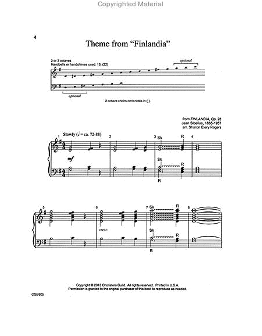 Music of the Masters 2 Handbell Choir scores gallery preview page 2