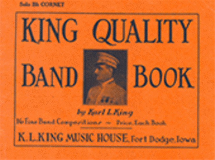 King Quality Band Book King Quality Band Book Cornet scores gallery preview page 1