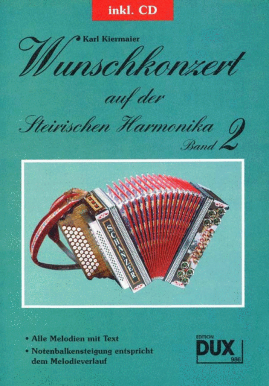 Wunschkonzert auf der Steirischen Harmonika Vol. 2 Accordion scores gallery preview page 1