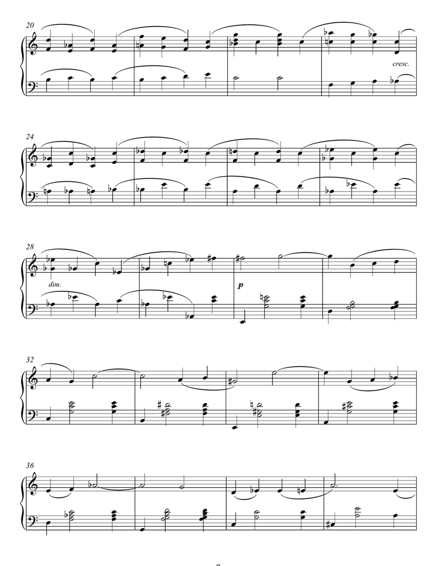 Fantasy Overture (from Romeo And Juliet) Piano Solo scores gallery preview page 2