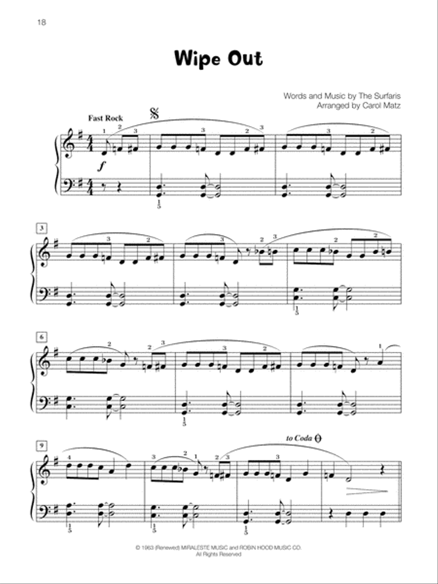 Famous & Fun Pop, Book 4 Famous & Fun Pop, Book 4 Piano Method scores gallery preview page 5