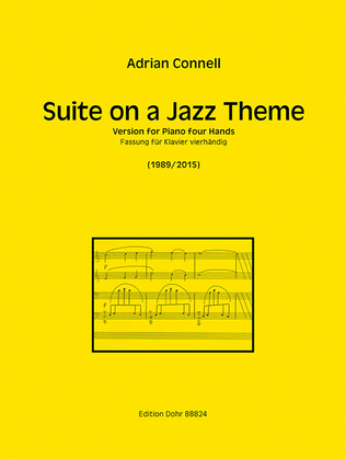 Suite on a Jazz Theme für Klavier vierhändig (1989/2015)