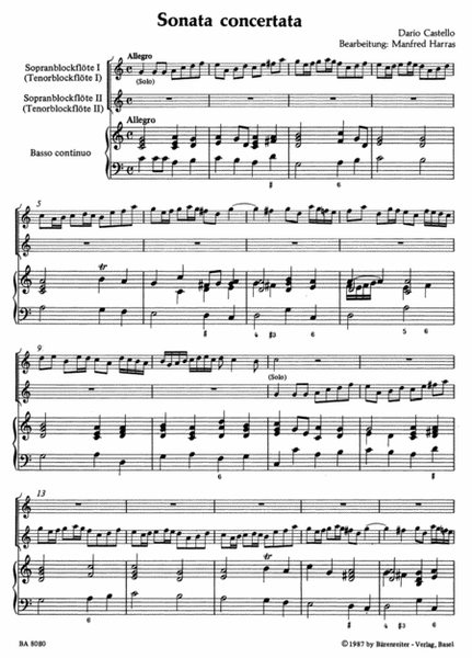 Sonata concertata