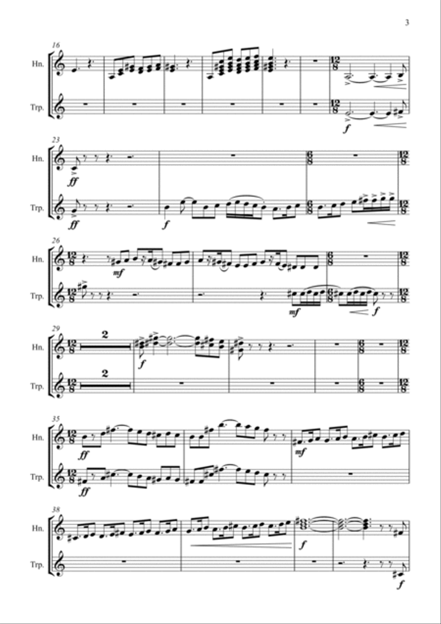 The Ride The Ride Small Ensemble scores gallery preview page 3
