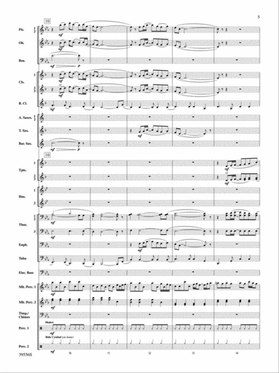 Lennon: Score Lennon: Score Concert Band scores gallery preview page 5