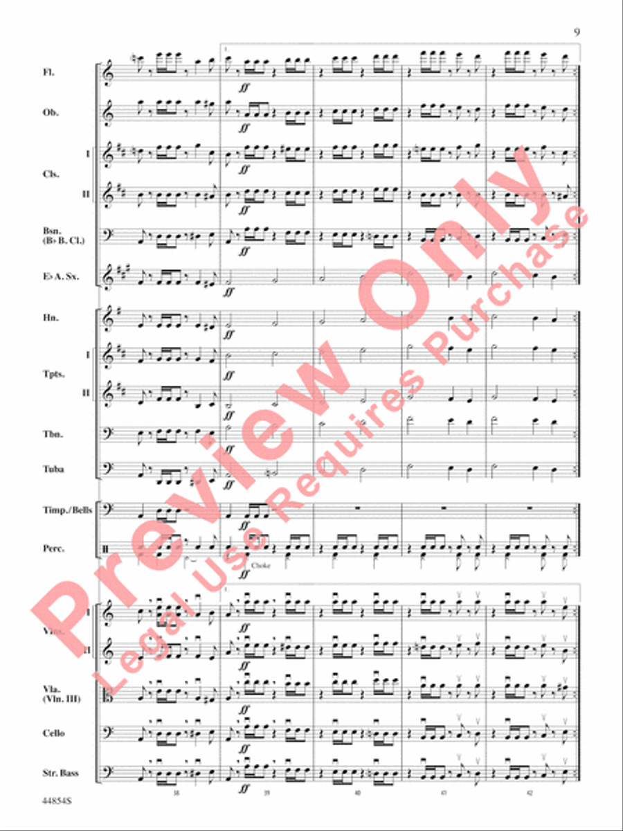 Romeo and Juliet Overture Full Orchestra scores gallery preview page 10