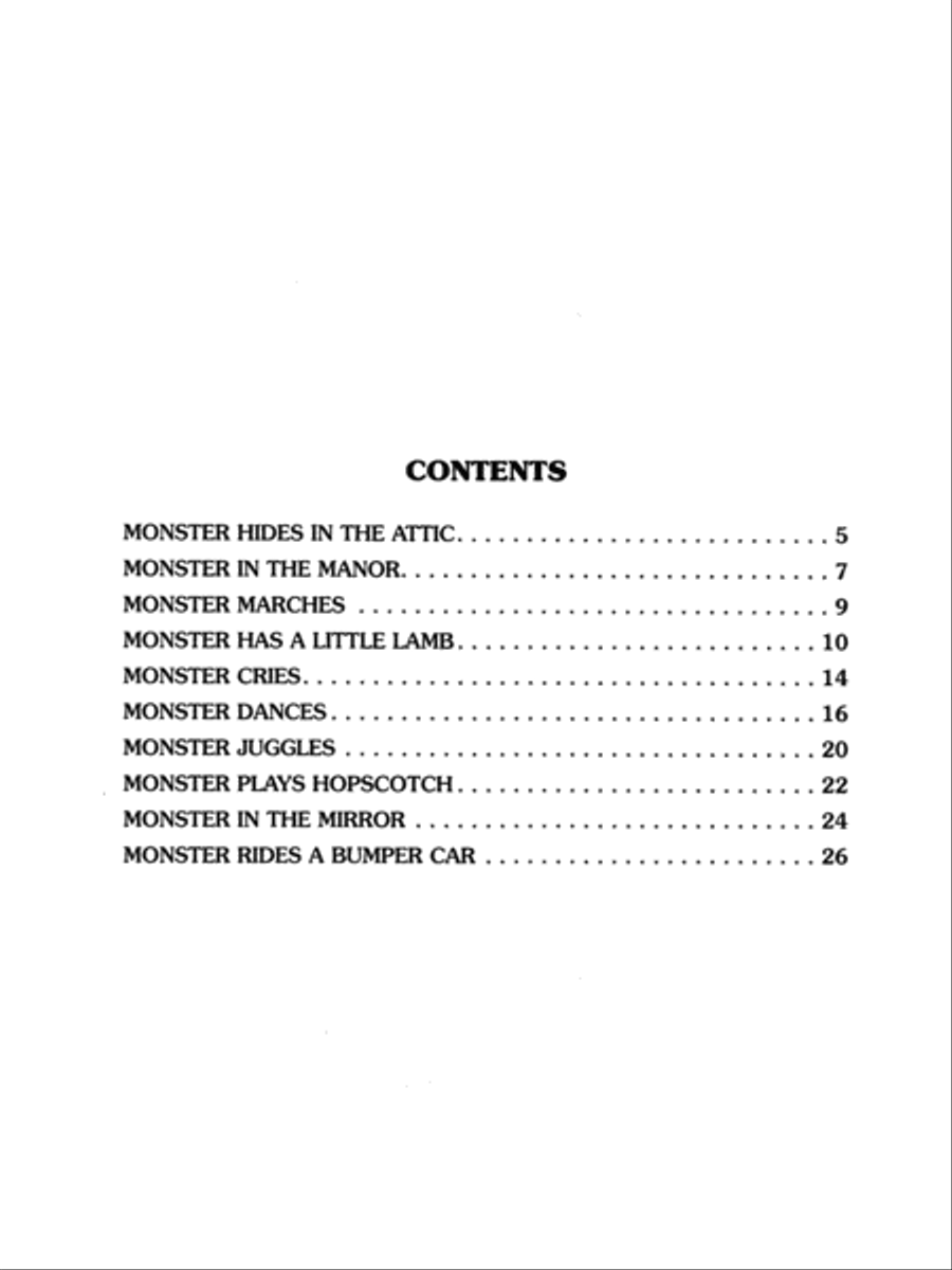 Color by Note Monsters Piano Method scores gallery preview page 2