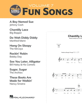 Ukulele Song Collection, Volume 7: Fun Songs