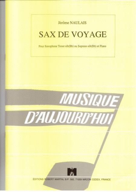 Sax de voyage, soprano ou tenor