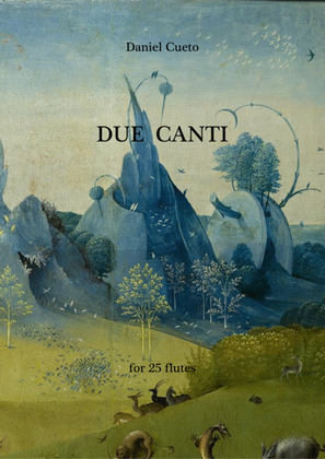 DUE CANTI for 25 flutes