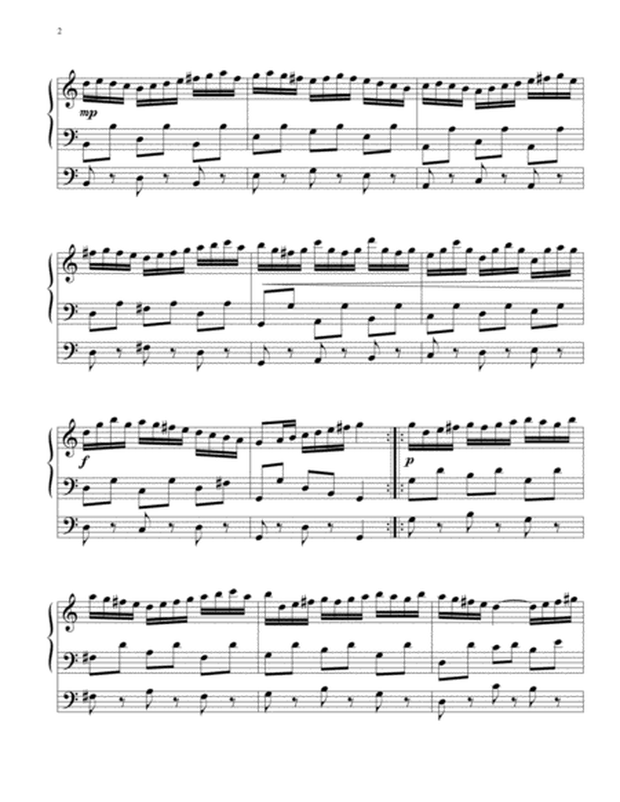 Allegro from Flute Sonata in C
