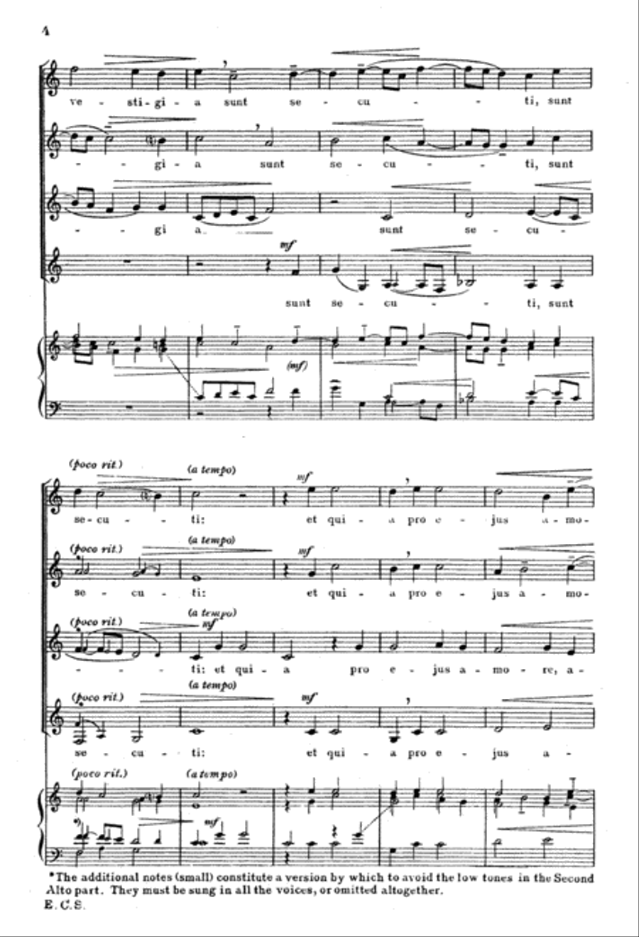 Gaudent in caelis SSAA scores gallery preview page 4