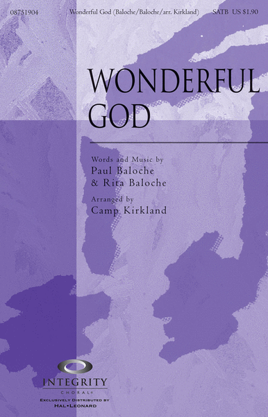 Wonderful God - Accompaniment CD image number null